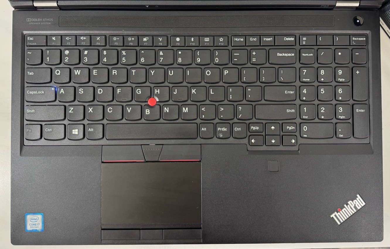 Lenovo ThinkPad P53 15.6” (i7-9750H) – 24GB 512GB- NVIDIAQUADRO T1000 – WIN11PRO