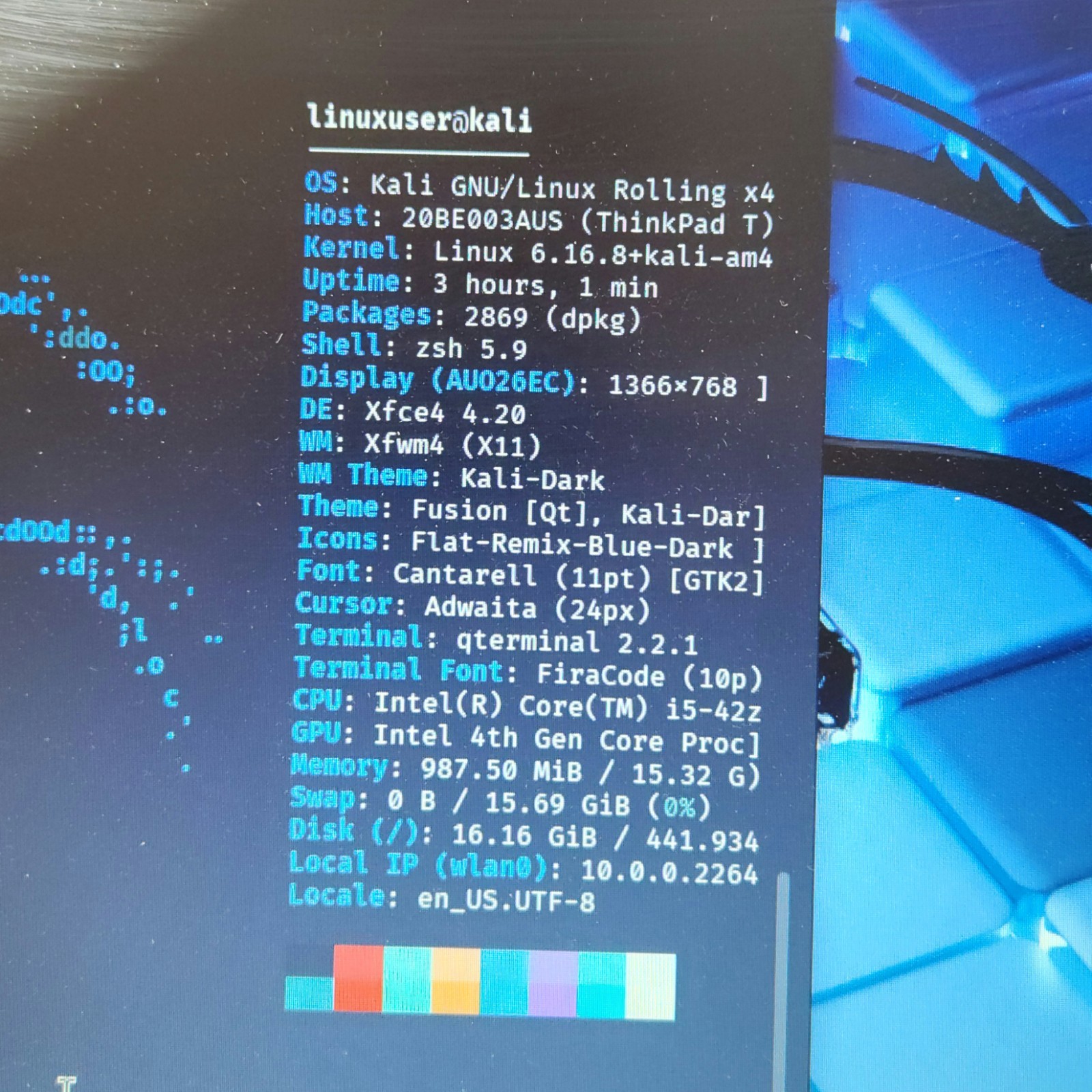Lenovo ThinkPad T540P 15.6″ Laptop Core i5-4200M 16GB RAM 500GB HDD Linux Kali