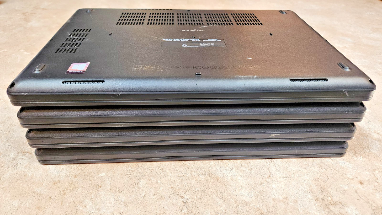 4x Lot Dell Latitude 5480 14” Core i5-7300U 8GB RAM 128GB SSD Win 11 Pro Laptop