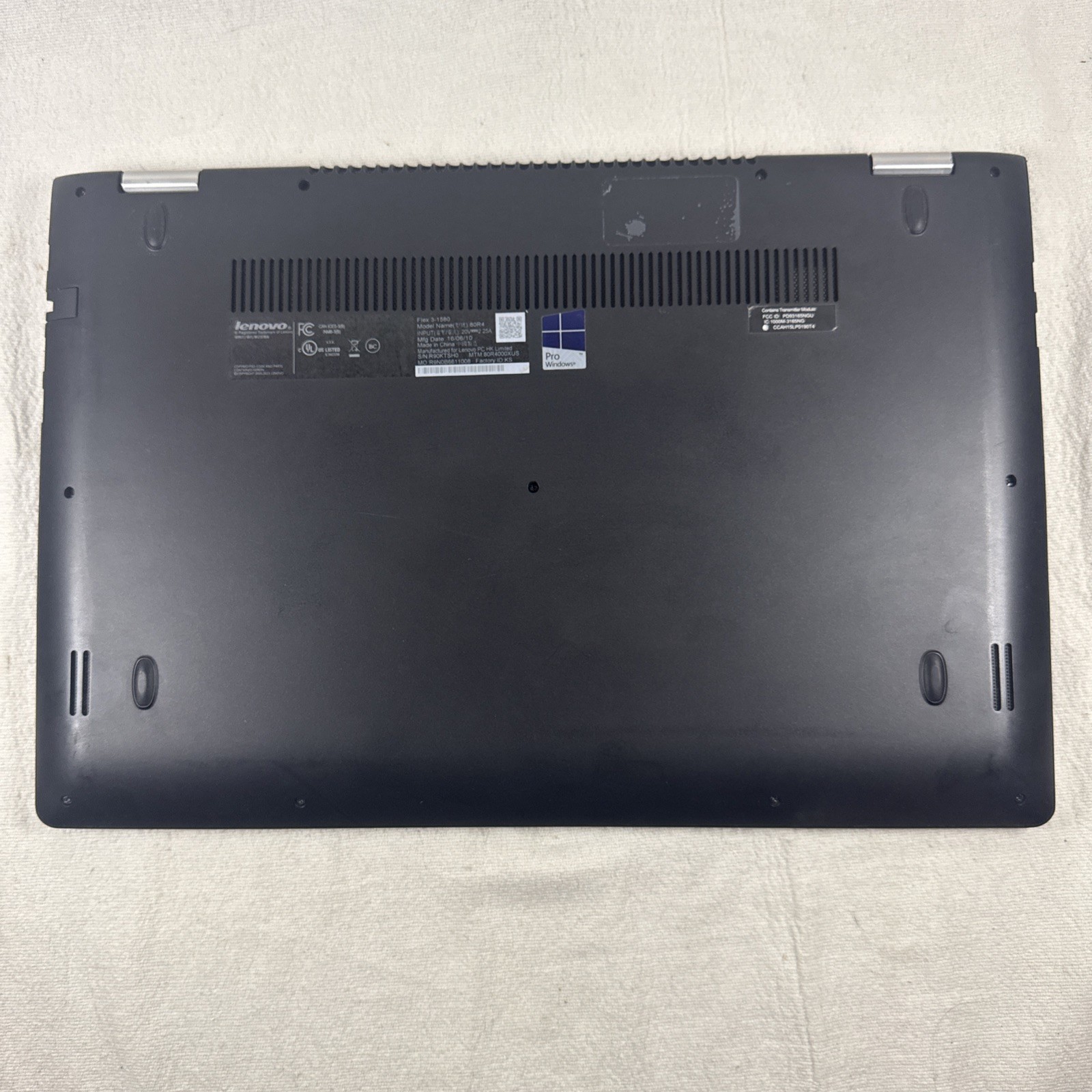 Lenovo Flex 3-1580 Broken/For parts- READ DESCRIPTION!!