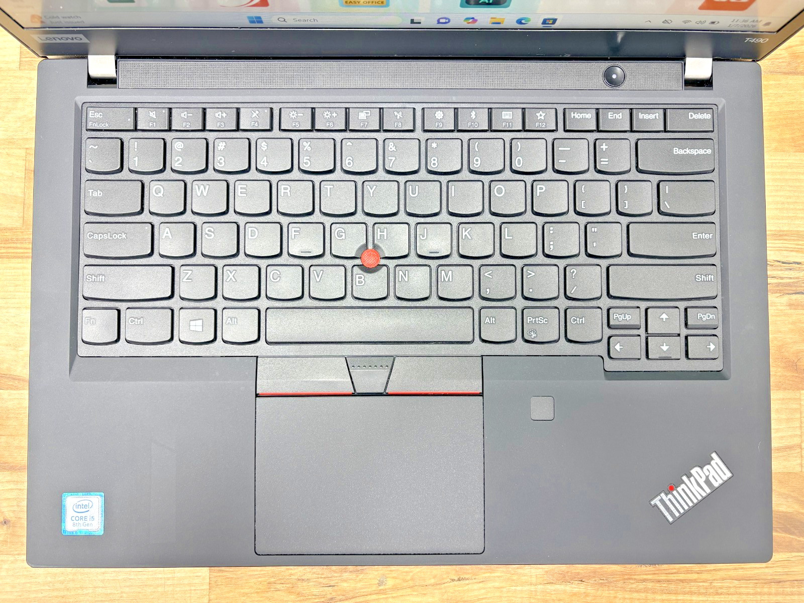 Lenovo ThinkPad T490 Intel i5-8th Gen 1.60GHz 16GB RAM 256GB SSD Windows 11 Pro*