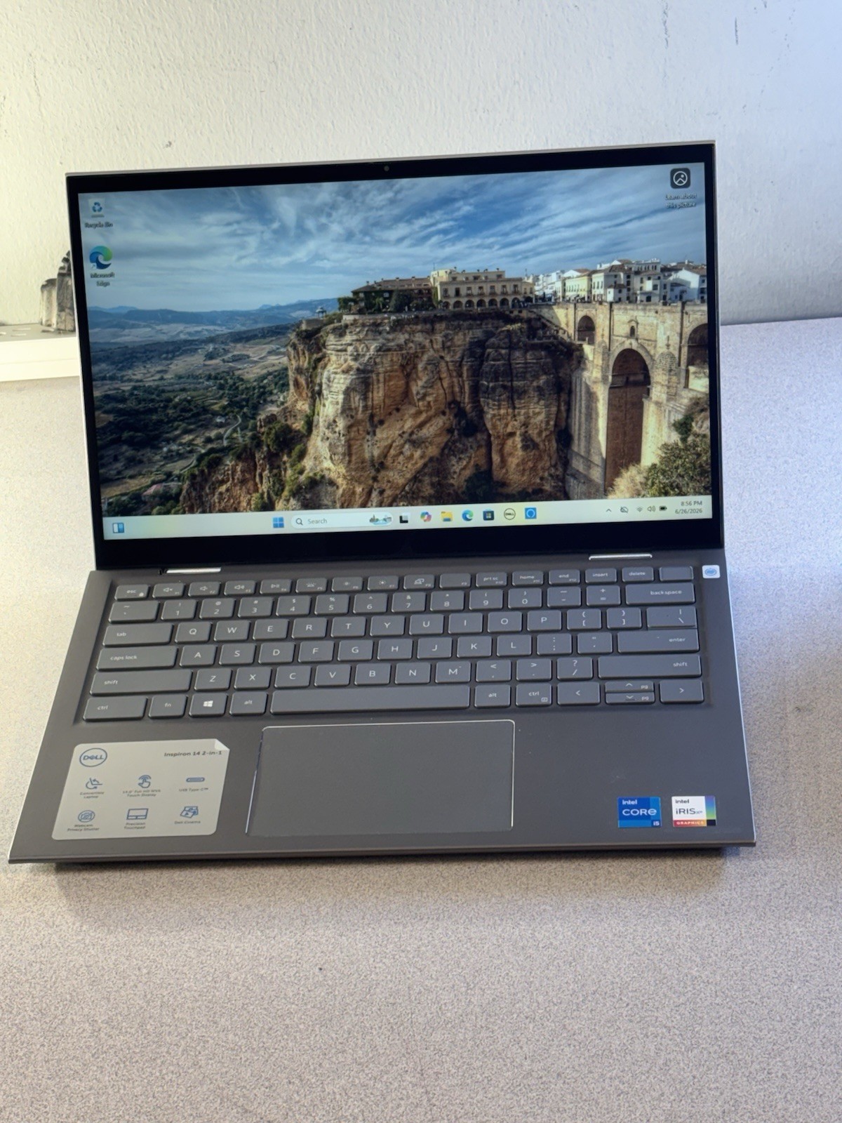 Dell Inspiron 5410 2-in-1 14″ i5 1155G7 -512GB SSD 8GB RAM Window 11 Touchscreen