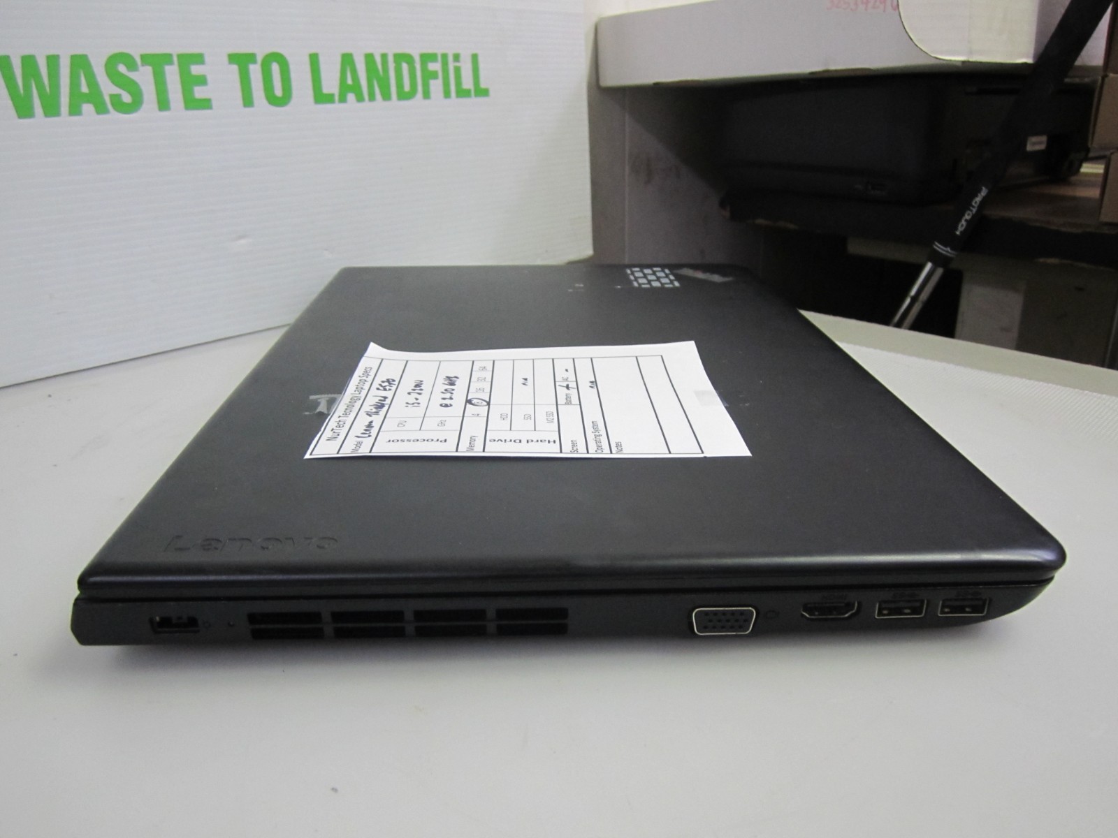 Lenovo ThinkPad E570 i5 7200U 2.50GHZ 8GB NO HDD/AC/OS LAPTOP
