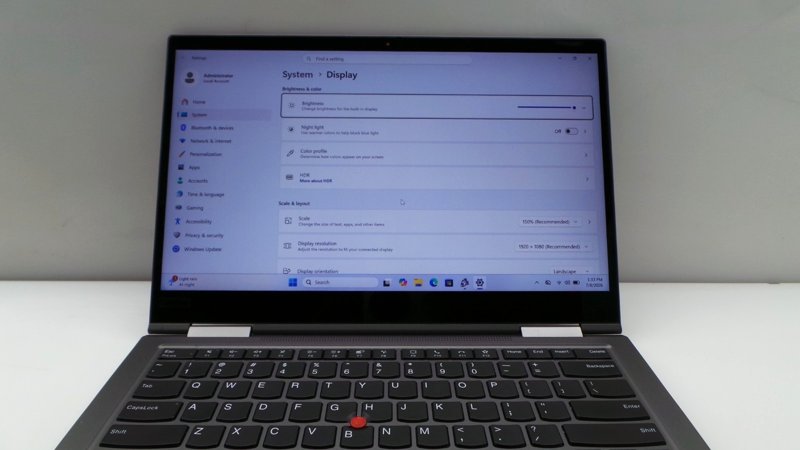 Lenovo ThinkPad X1 Yoga Gen 5 14″ 2-in-1 i5-10210U 16GB RAM 256GB SSD WIN 11 PRO