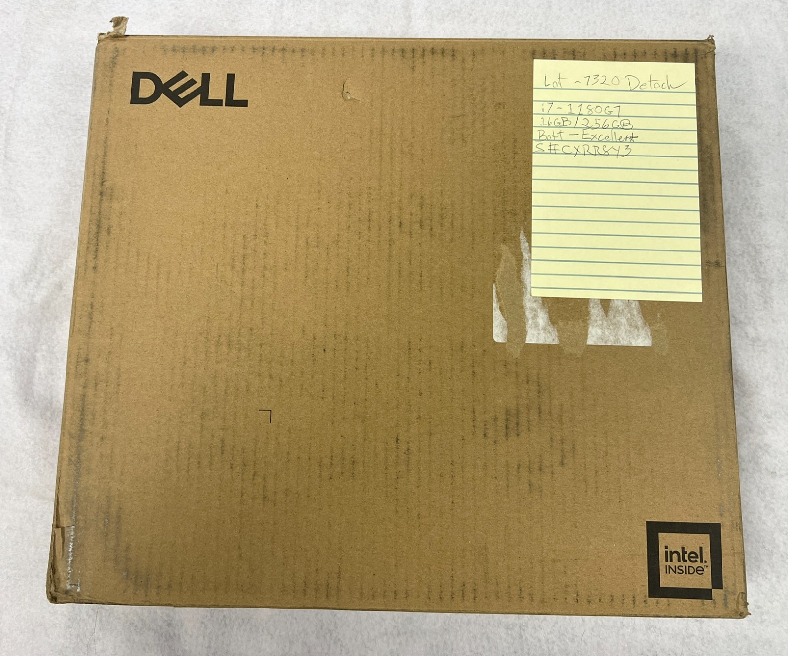 Dell Latitude 7320 Detachable i7-1180G7 16GB 256GB BT5 WiFi6 13.3T AS-IS