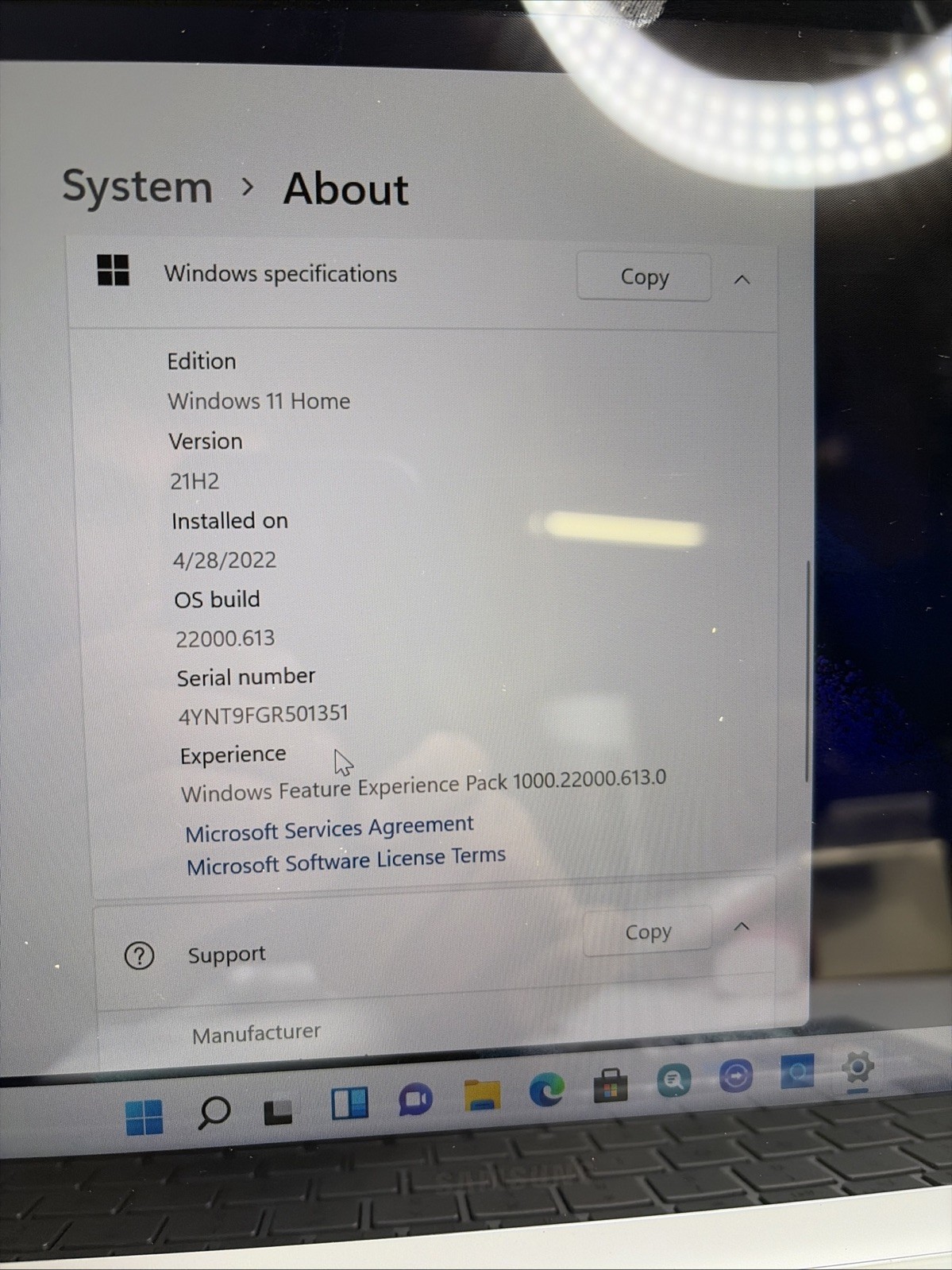Samsung Galaxy Book Flex2 Alpha NP730QDA 13.3″ i5-1135G7 2.4GHz 8GB RAM 256GB