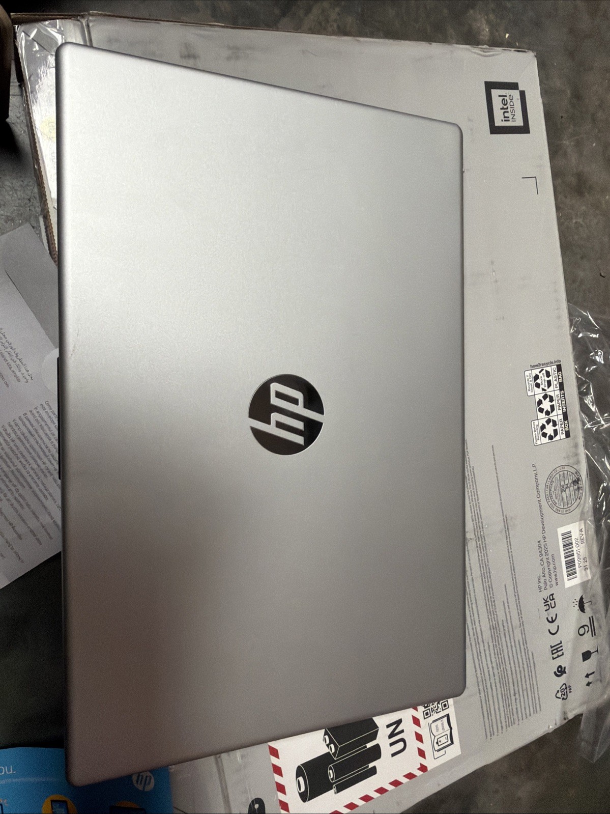 HP 15-fd0084wm 15.6″ Intel Processor N200 3.2 GHz 4GB DDR4 128GB UFS W11S Laptop