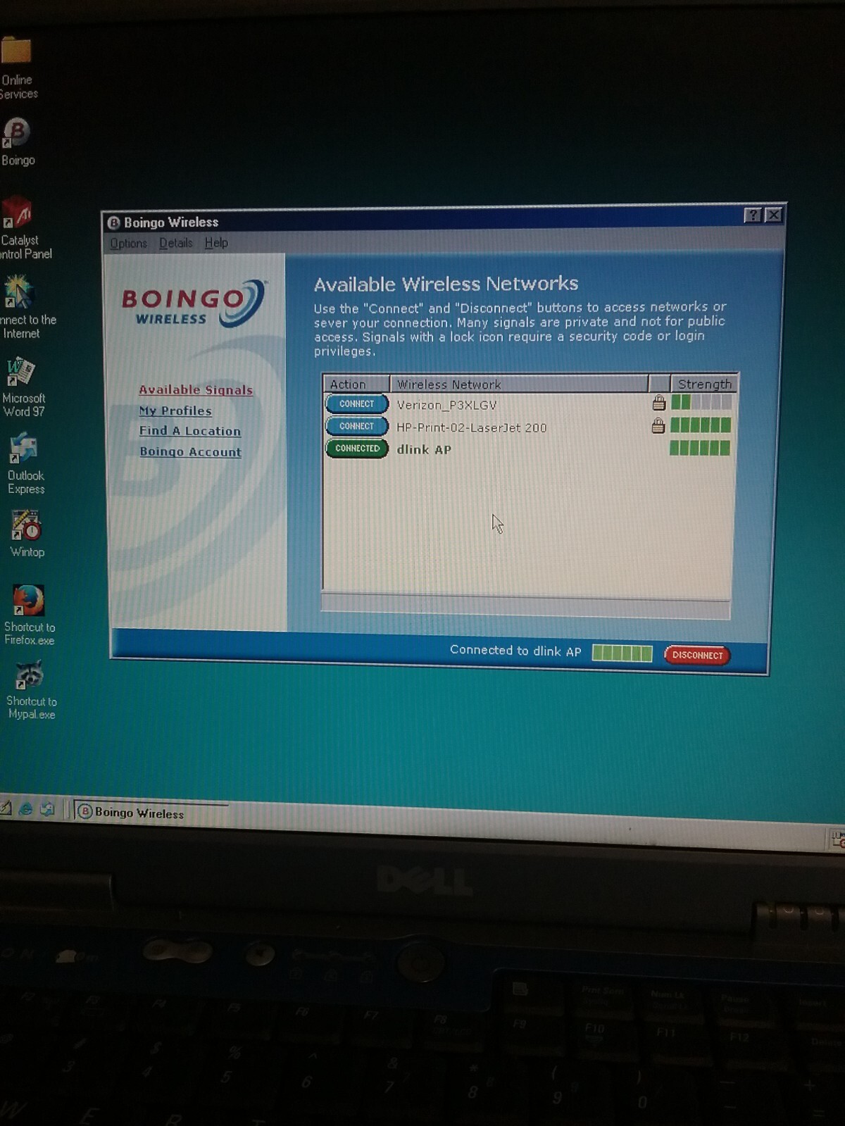 Windows 98 SE DOS Laptop Computer PC w WIFI & Working WEB BROWSER KernelEX USB
