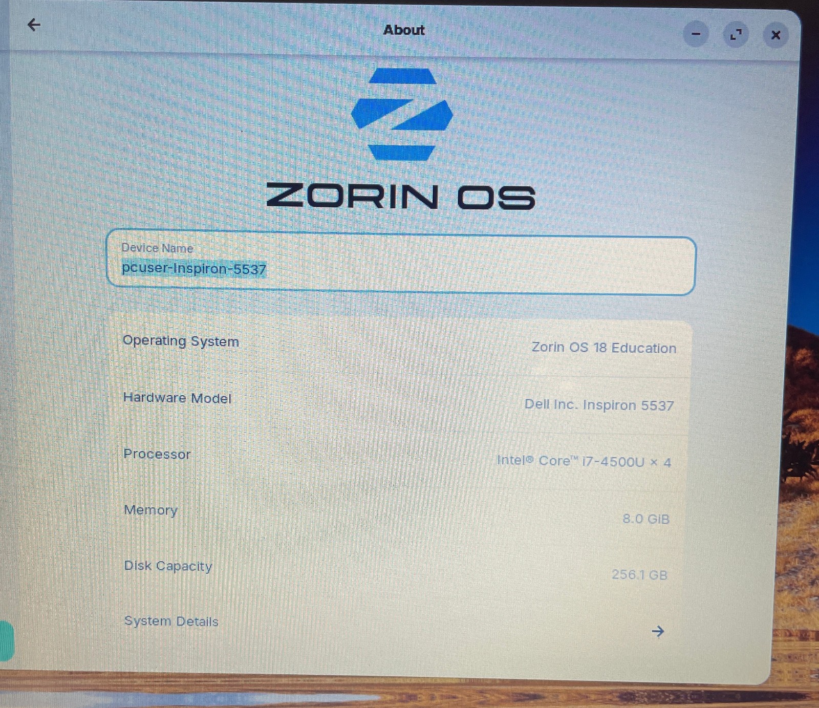 DELL INSPIRON 15-3537 Laptop 15″ *TOUCH* i7 256gb+1tb Linux Zorin 18-extras-18