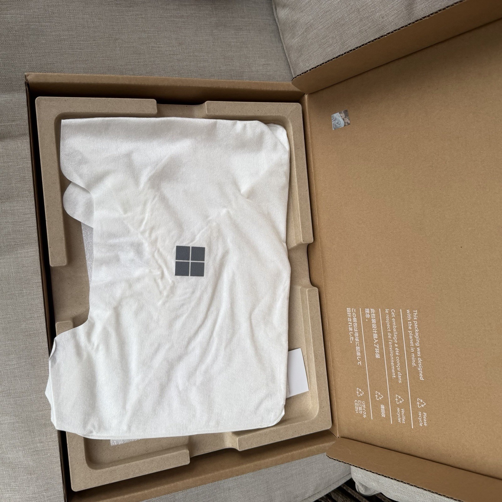 Microsoft Surface Laptop for Business 7th Edition Empty Box, Storage Transport