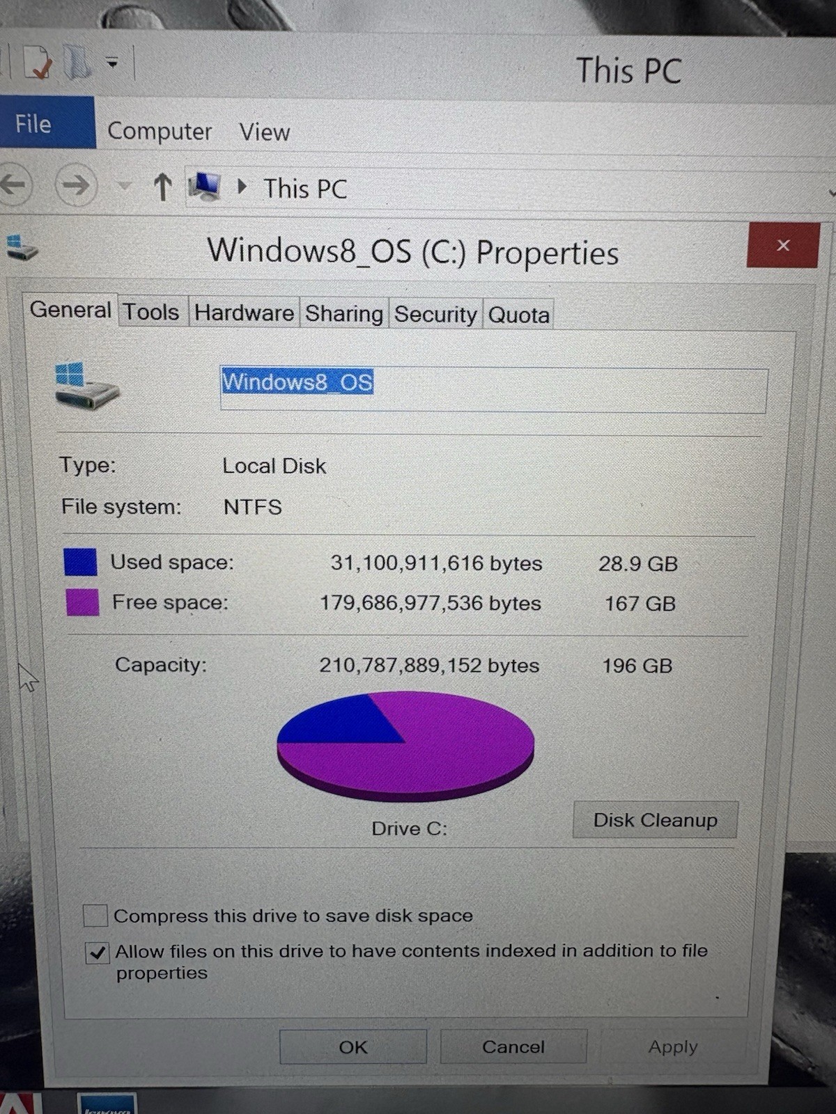 Lenovo Yoga 2 Pro 13.3” Touch Laptop i7-4510U 8GB RAM 196GB SSD Win 8.1