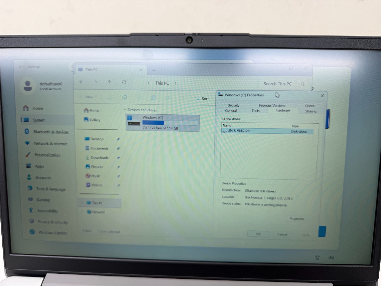 LENOVO IDEAPAD 1 14IJL7 PS-N6000 4GB RAM 128GB SSD