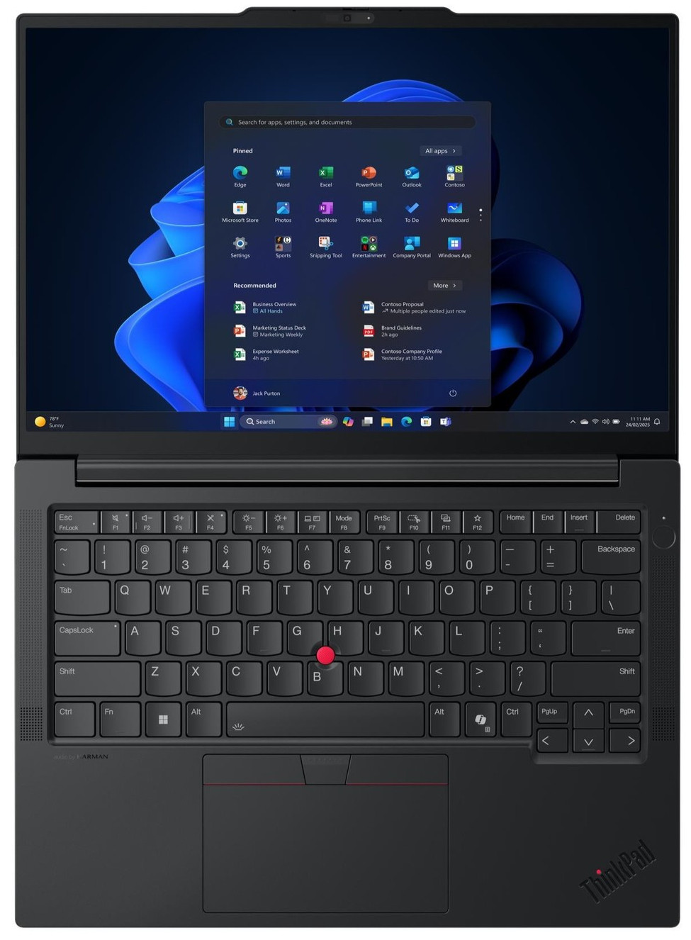 New Lenovo ThinkPad E14 Gen 7 14″ WUXGA Ryzen 7 250 16GB 512GB SSD Cam 4YR Wrty
