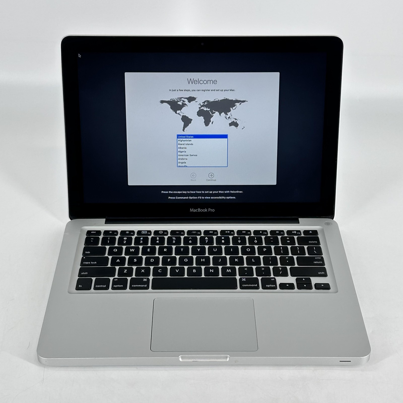 MacBook Pro 13 Mid 2012 Silver 2.5 GHz i5-3210M 4GB RAM 500GB HDD
