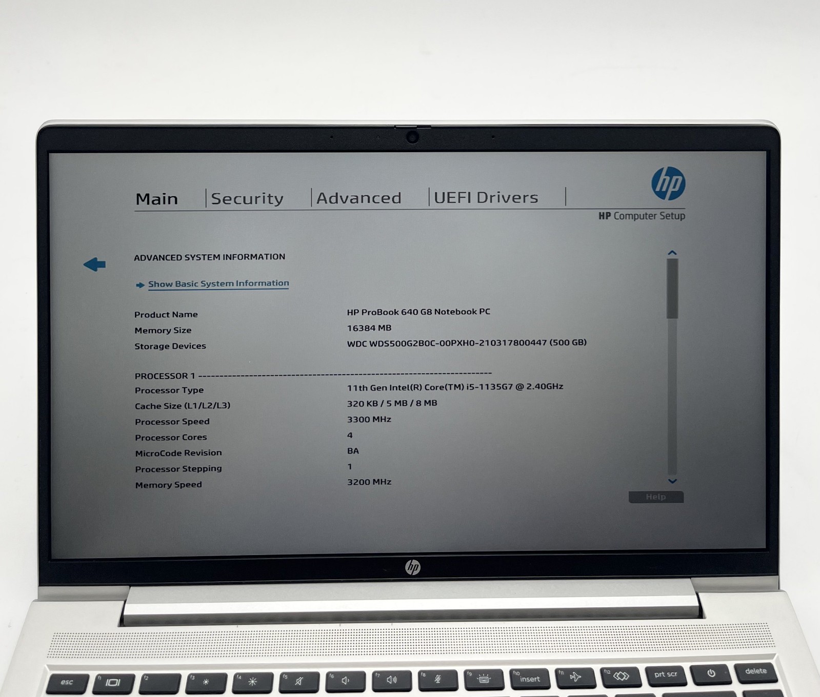 HP ProBook 640 G8 14″ i5-1135G7 16GB RAM 500GB SSD Business Laptop