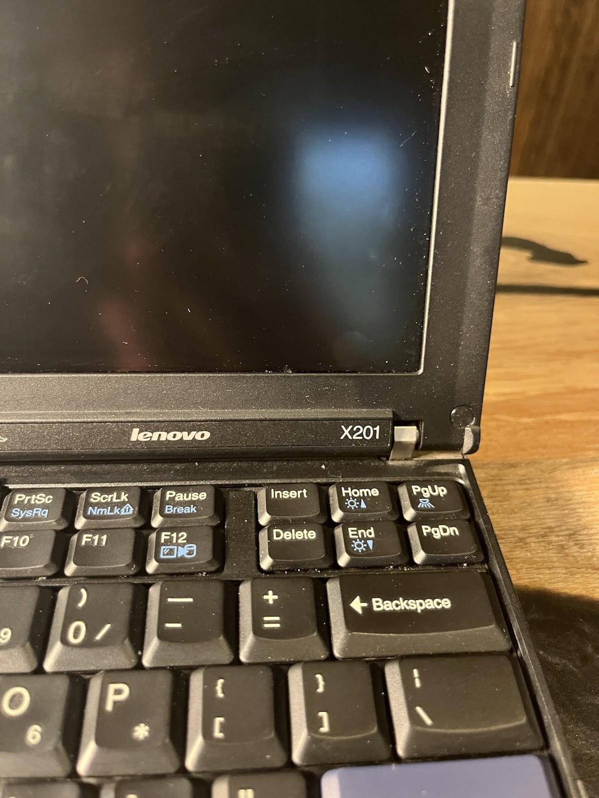 Lenovo Thinkpad X201 Laptop Intel Core i5 Windows 7 Pro OA / Black
