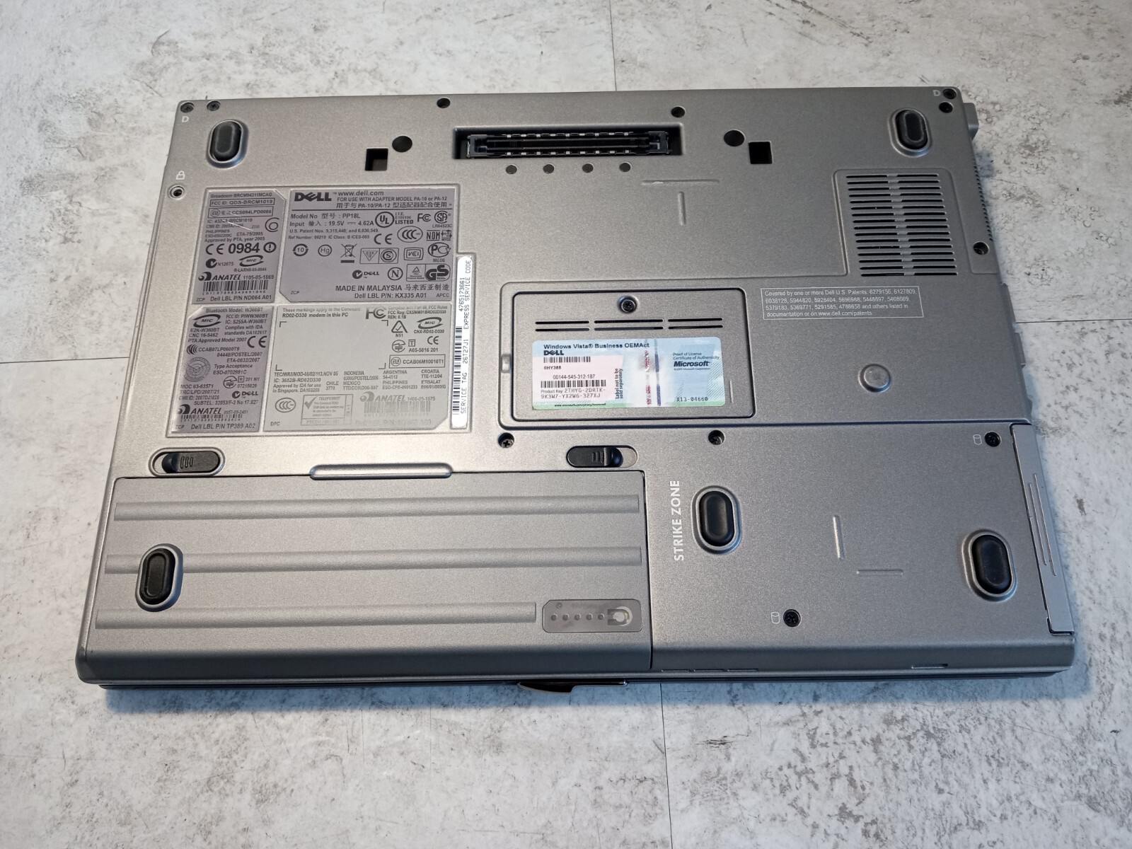 Dell D620 Laptop / 1.66ghz / 2gb / Windows XP / WIFI / DVD / very fast! RS232