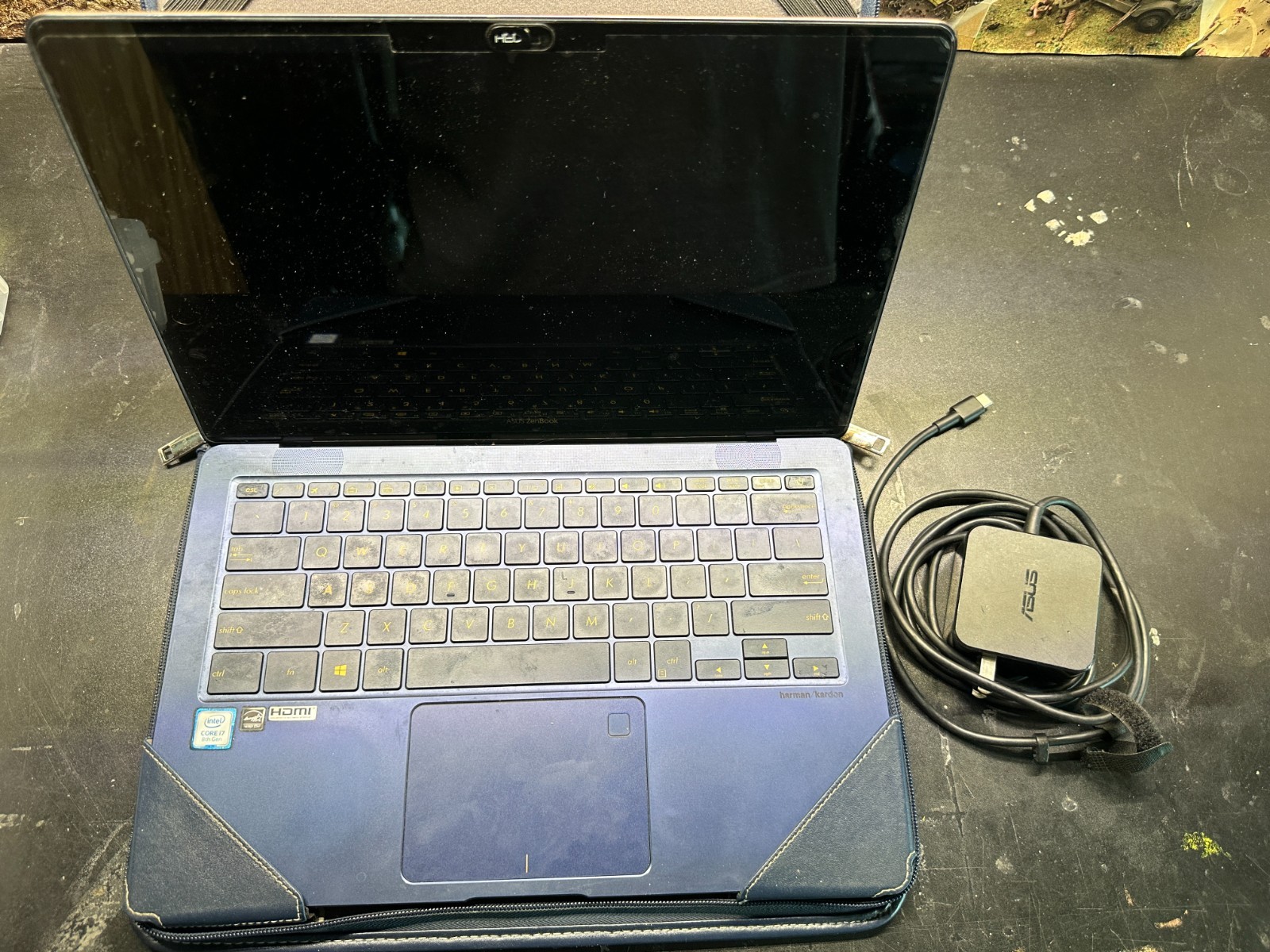 ASUS ZenBook 3 UX490UAR – Intel Core i7-8550U 1.8GHz 500GB SSD, 16GB RAM