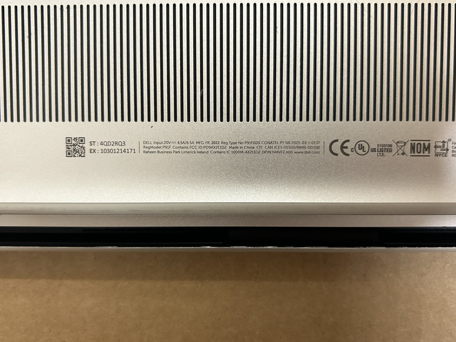Dell XPS 15 9520 i7-12700H 64GB RAM 512GB SSD RTX 3050 W11P Touchscreen