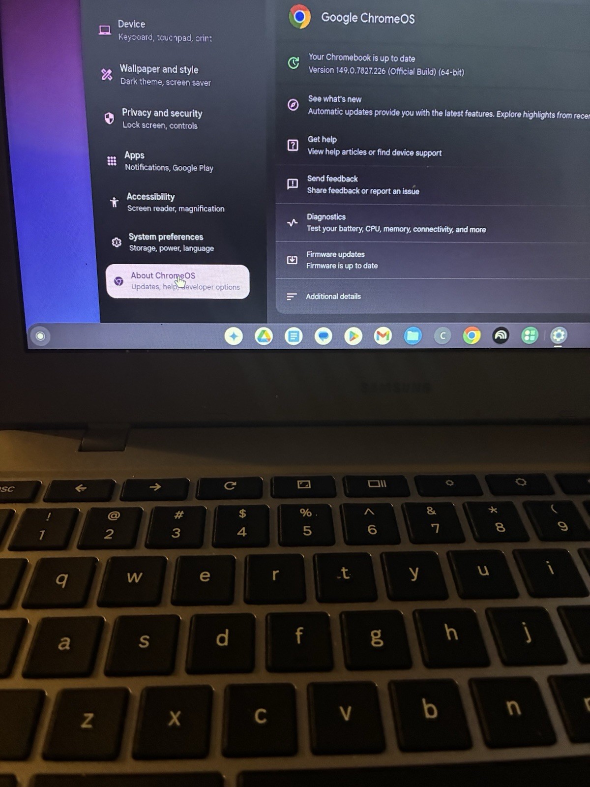 Samsung Chromebook 3 11.6″ Intel Celeron, Chrome OS