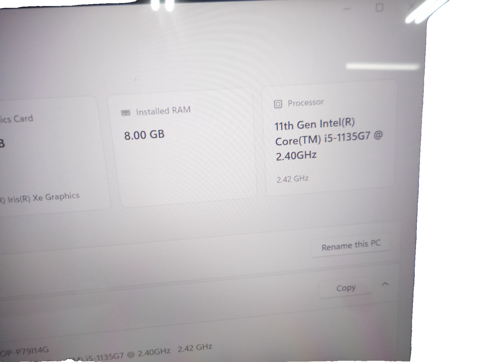 Microsoft Surface Laptop 4 1950 13.5″ | 2.40GHz i5-1135G7 | 8GB | 512GB SSD