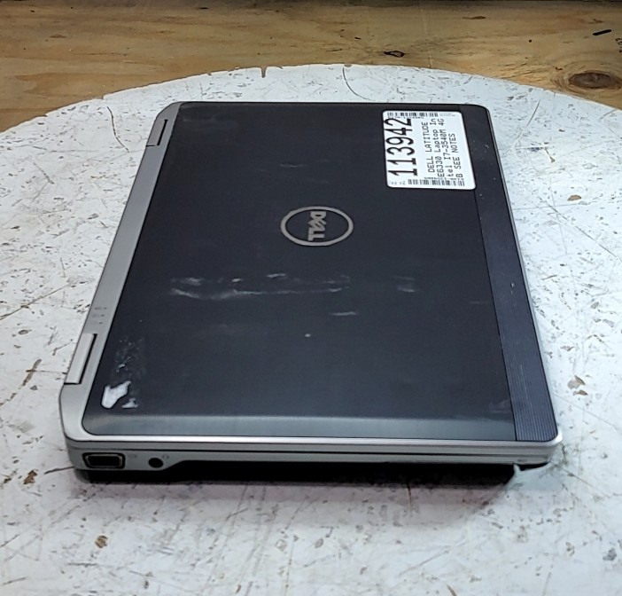 DELL LATITUDE E6330 Laptop Intel I7-3540M 4GB SEE NOTES