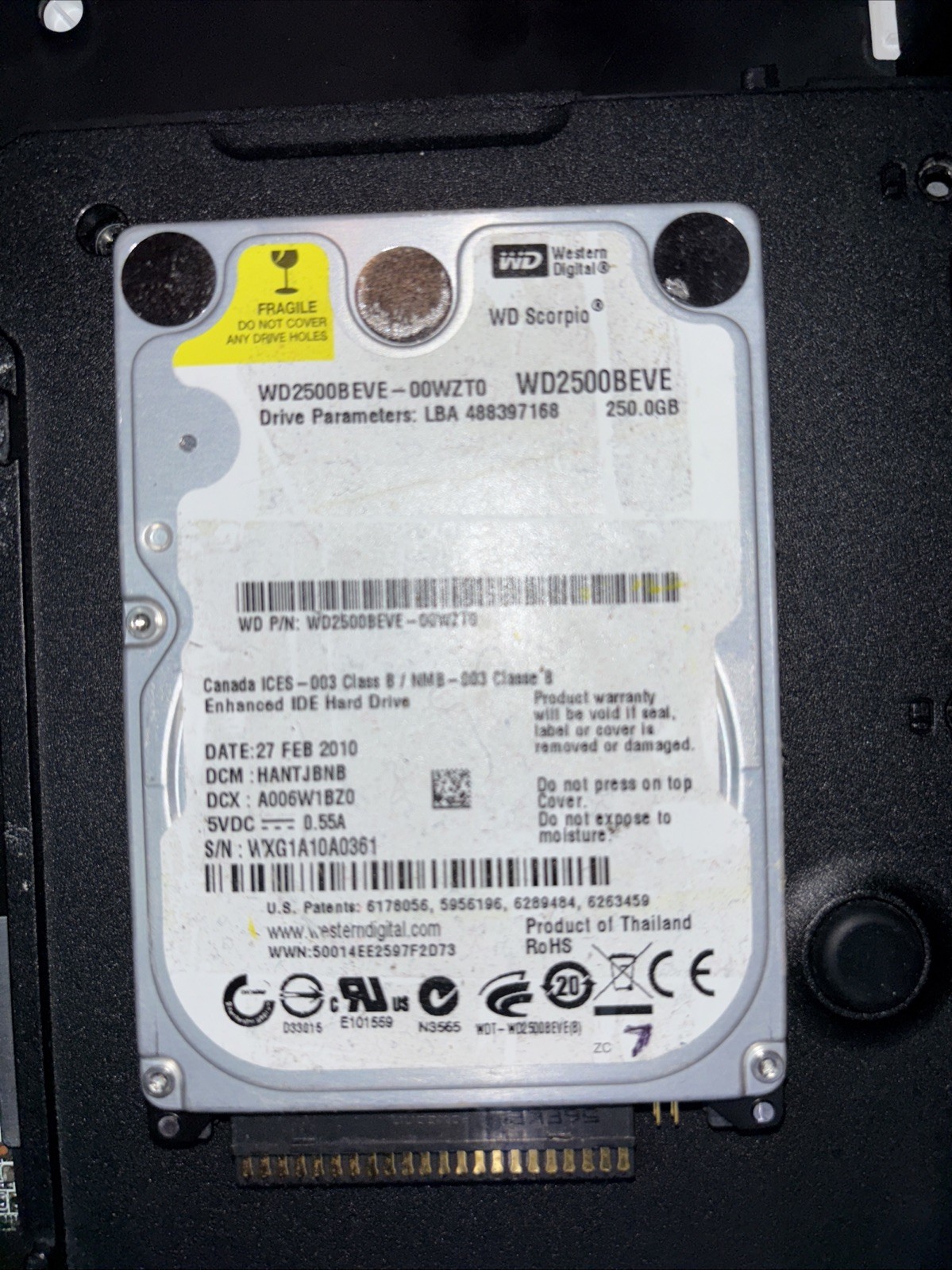 Dell Inspiron 6000 PP12L 14.1in 1Gb RAM 250Gb HDD Intel Pentium 1.6GHz Ubuntu