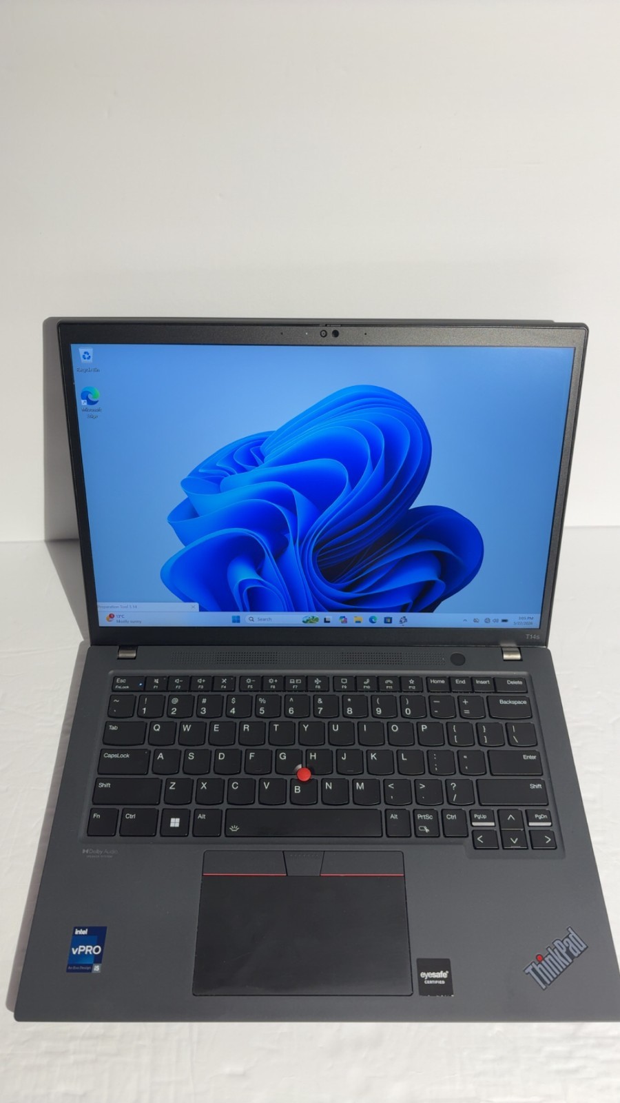Lenovo ThinkPad T14s Gen 3 i5-1245U 16GB 512GB SSD 14″ Win 11 Pro AC
