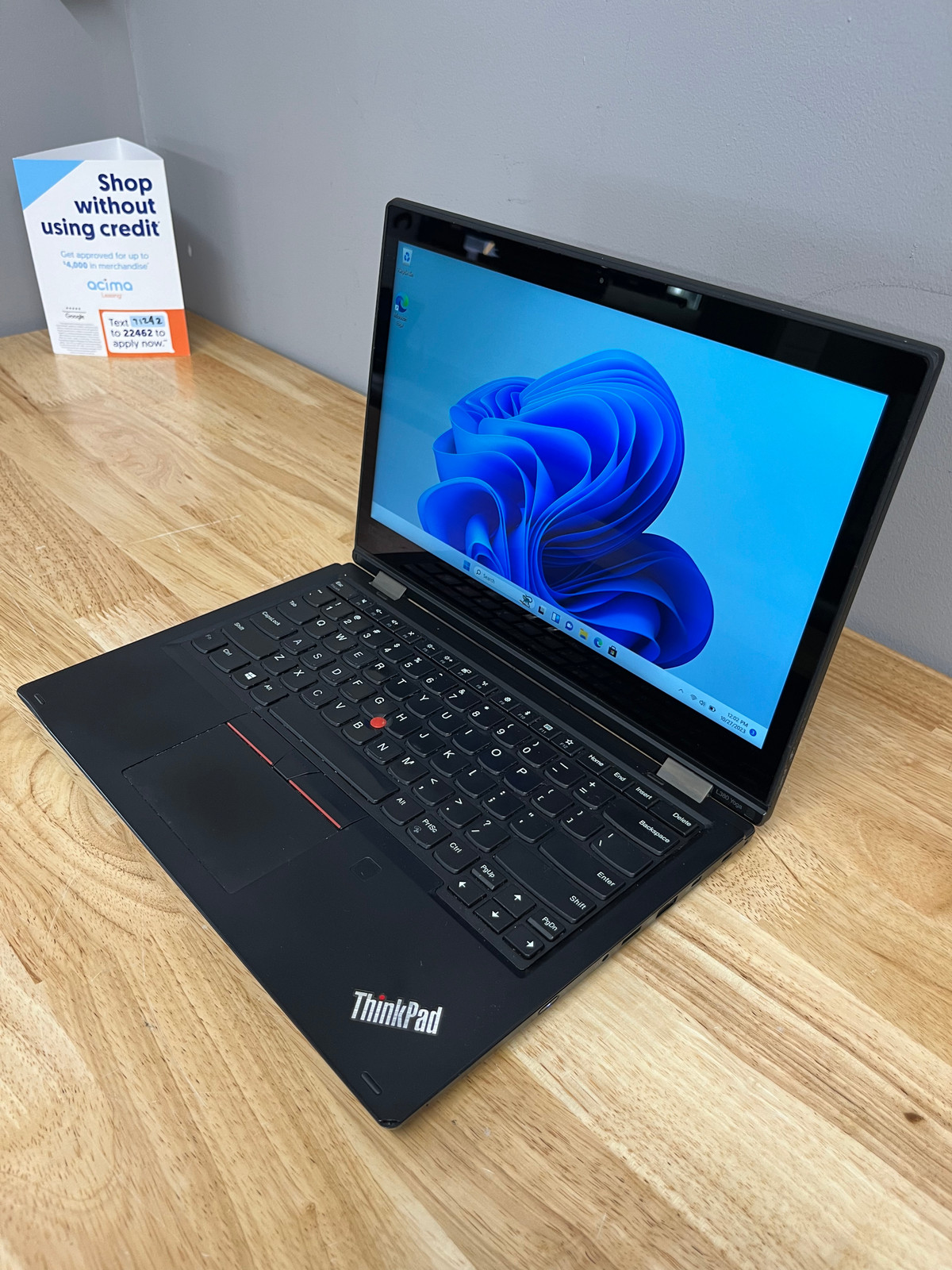 Lenovo Yoga L380 13.3″ TOUCHSCREEN Laptop Intel Core i5, 256GB SSD, 8GB RAM, W11