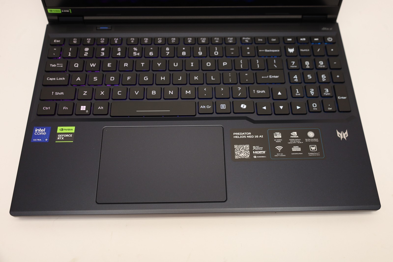 Acer Predator Helios Neo 16S 16″ Ultra 9 275HX 16GB 1TB RTX 5070 Ti Win11 AI