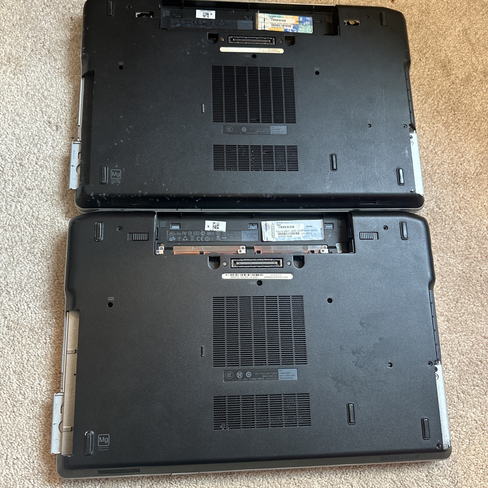 2x Dell Latitude E6530 15″ Laptop, i5 For Parts