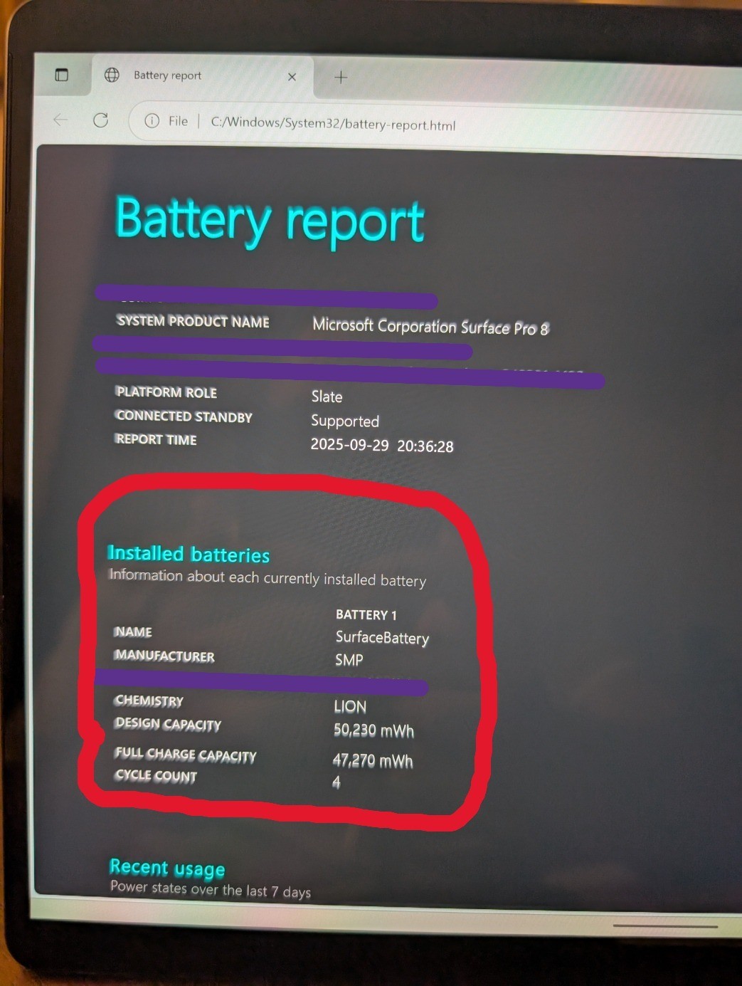 Black Surface Pro 8 256 SSD XE Graphics 8GB RAM 11th Gen Intel Core i5