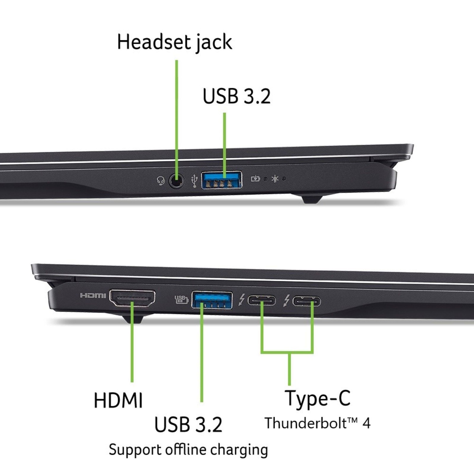 Acer – Swift 16 AI – 16″ 3K OLED Touch Laptop – Copilot+ PC Intel Core Ultr…