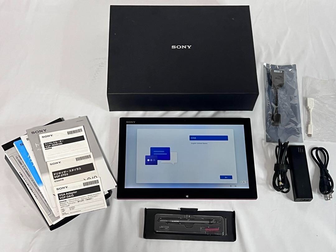 VAIO Duo 13 SVD1321A1J SSD:256GB RAM:8GB intel Core i7 Windowa11