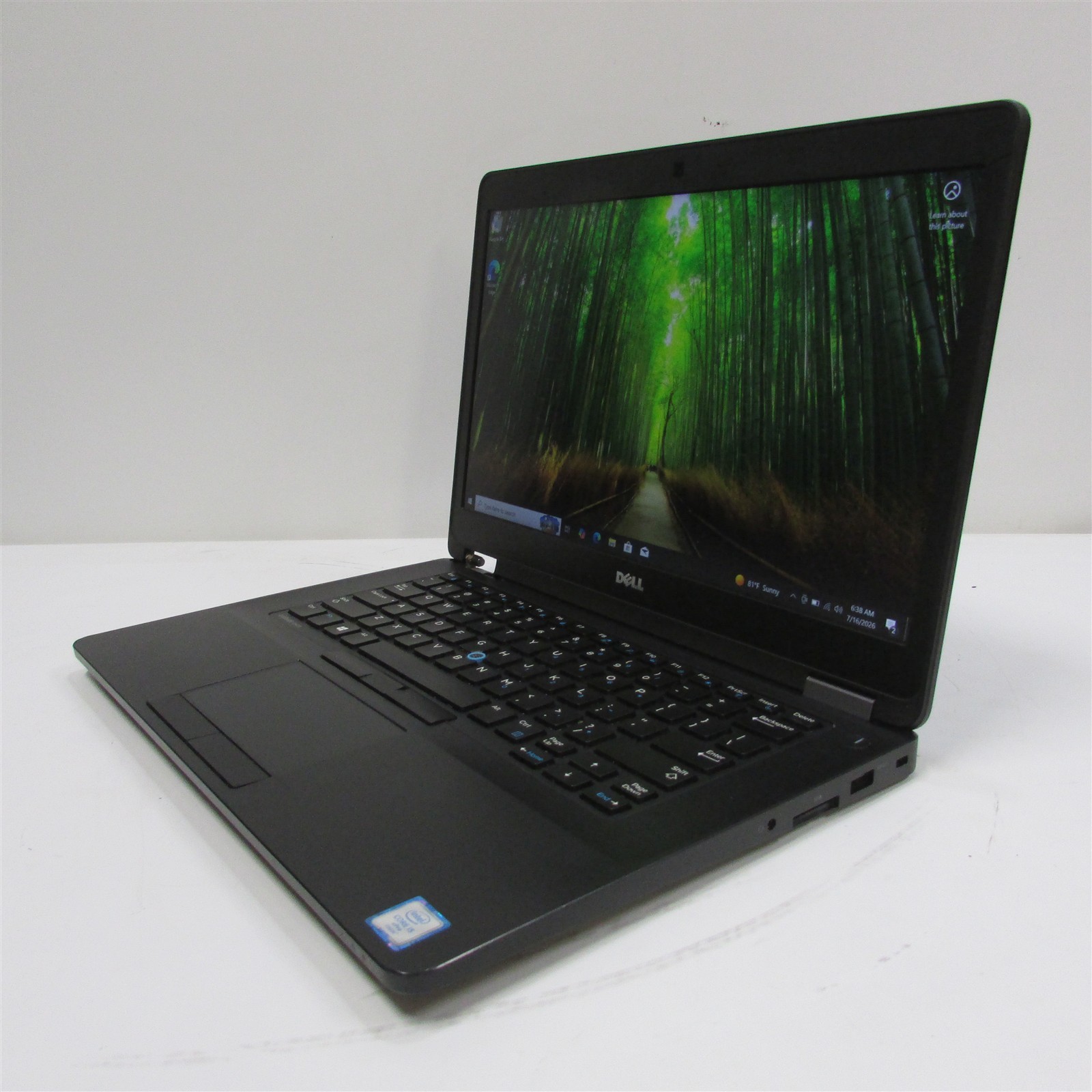 Dell Latitude E5470 i5-6300U 2.4GHz 8GB RAM 250GB SSD 14″ W10 Pro DMG/BAT PROB
