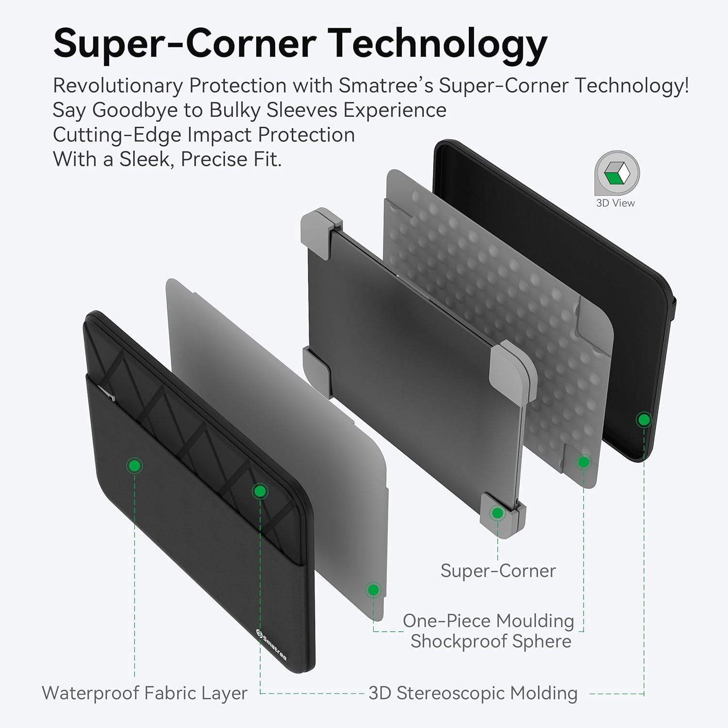 Laptop Sleeve for 16 inch Acer Predator Helios 16 PH16-71-74UU/PH16-71-72YG Gami