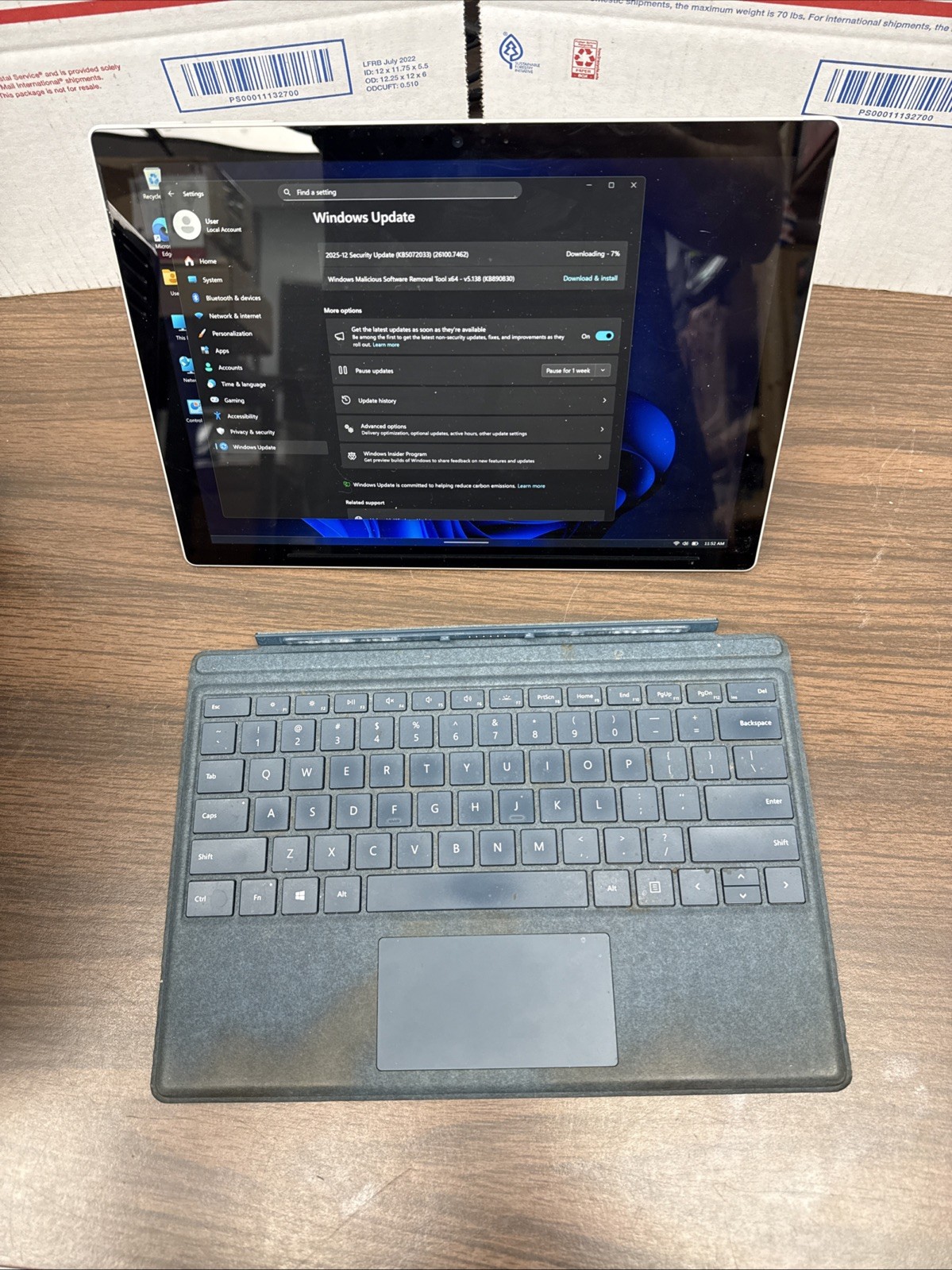 Microsoft Surface Pro 1796 Read Description!! No Charger! As Is