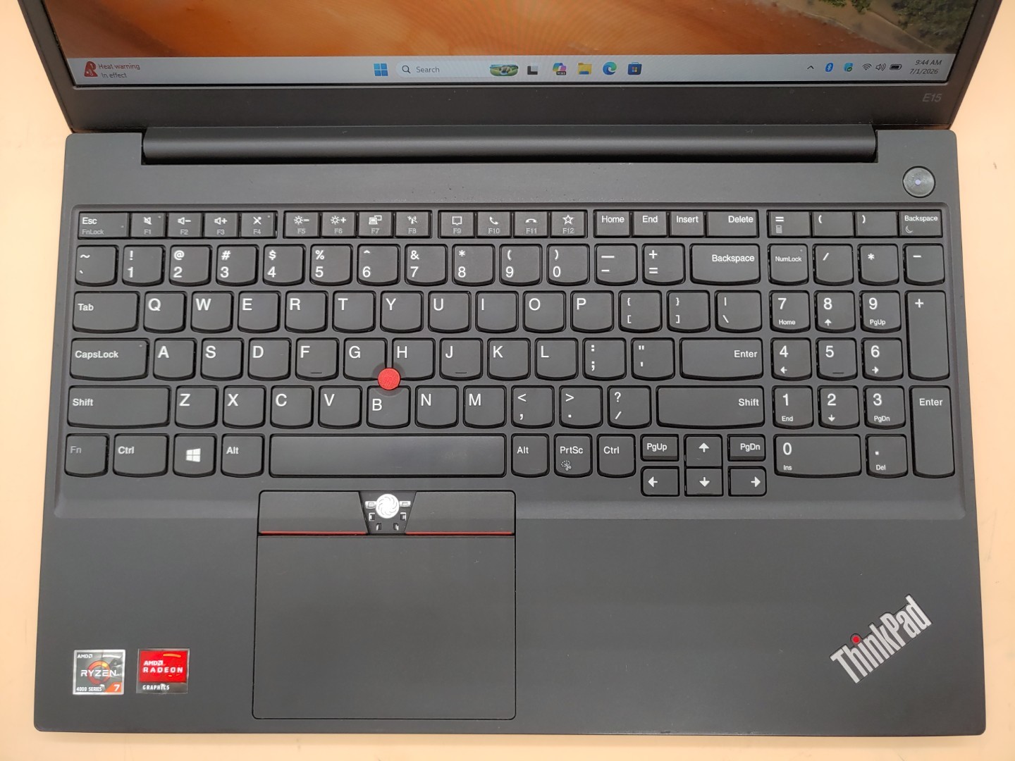 Lenovo ThinkPad E15 Gen 2 15.6″ Ryzen 7 4700U 16GB 512GB Win11Pro *NO A/C* *READ