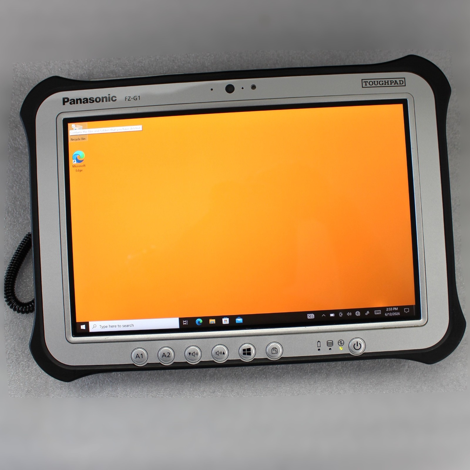 Panasonic FZ-G1 Tablet MK4 10.1″, i5-6300U, 8GB 256GB, 4G LTE, WIN 10 Pro, LAN