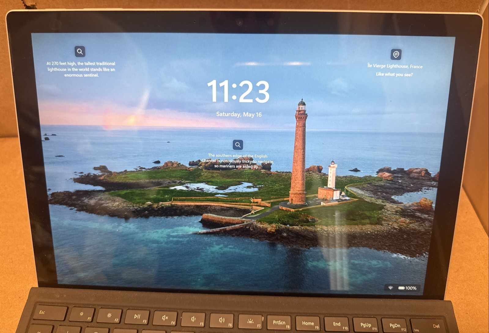 Microsoft Surface Pro 7 12.3” i5-1035G4 8GB RAM 128GB SSD Without Power Adapter