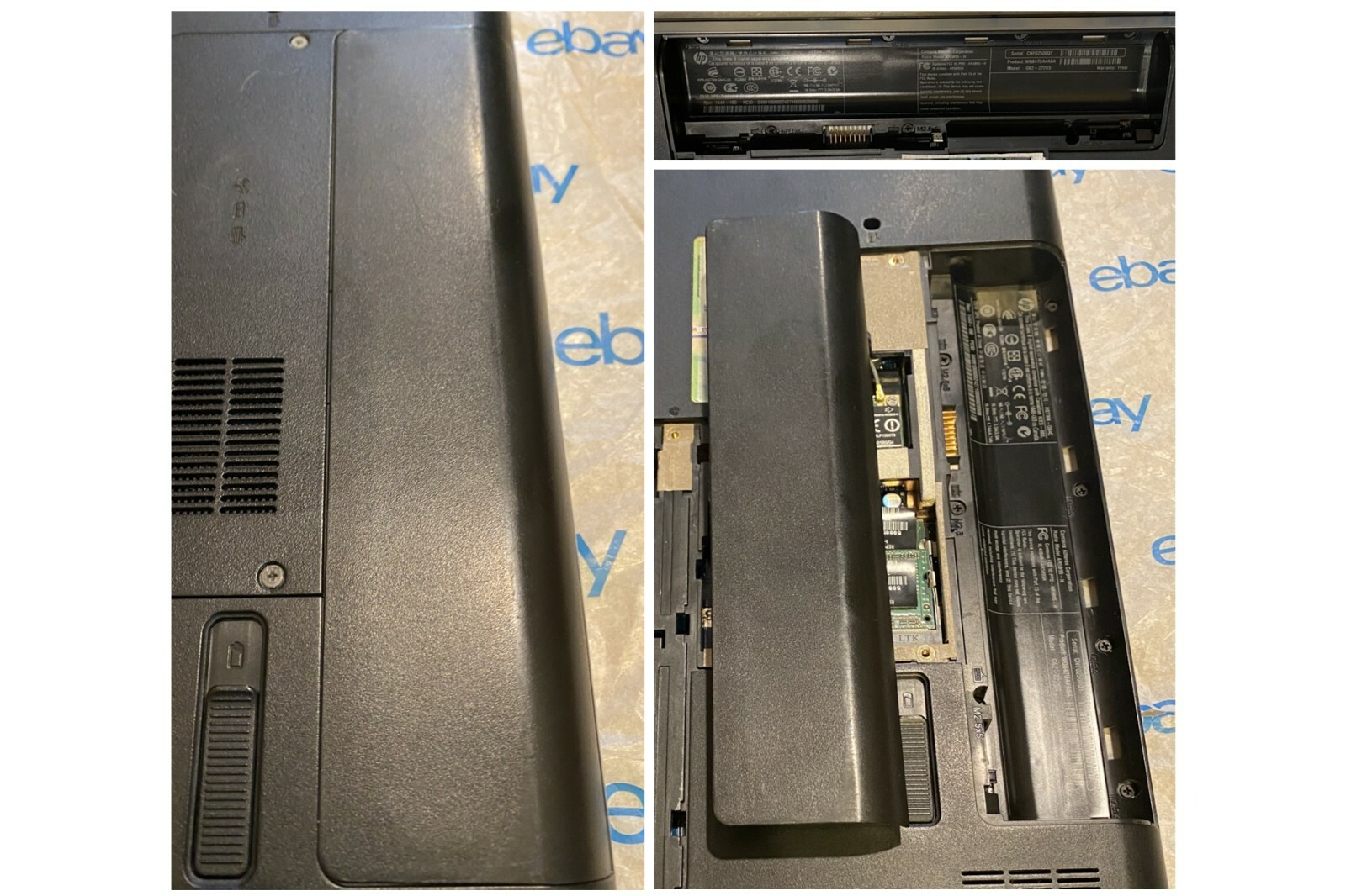 HP G62-222US 3GB RAM NO HDD, NO Power Adapter (for repair)