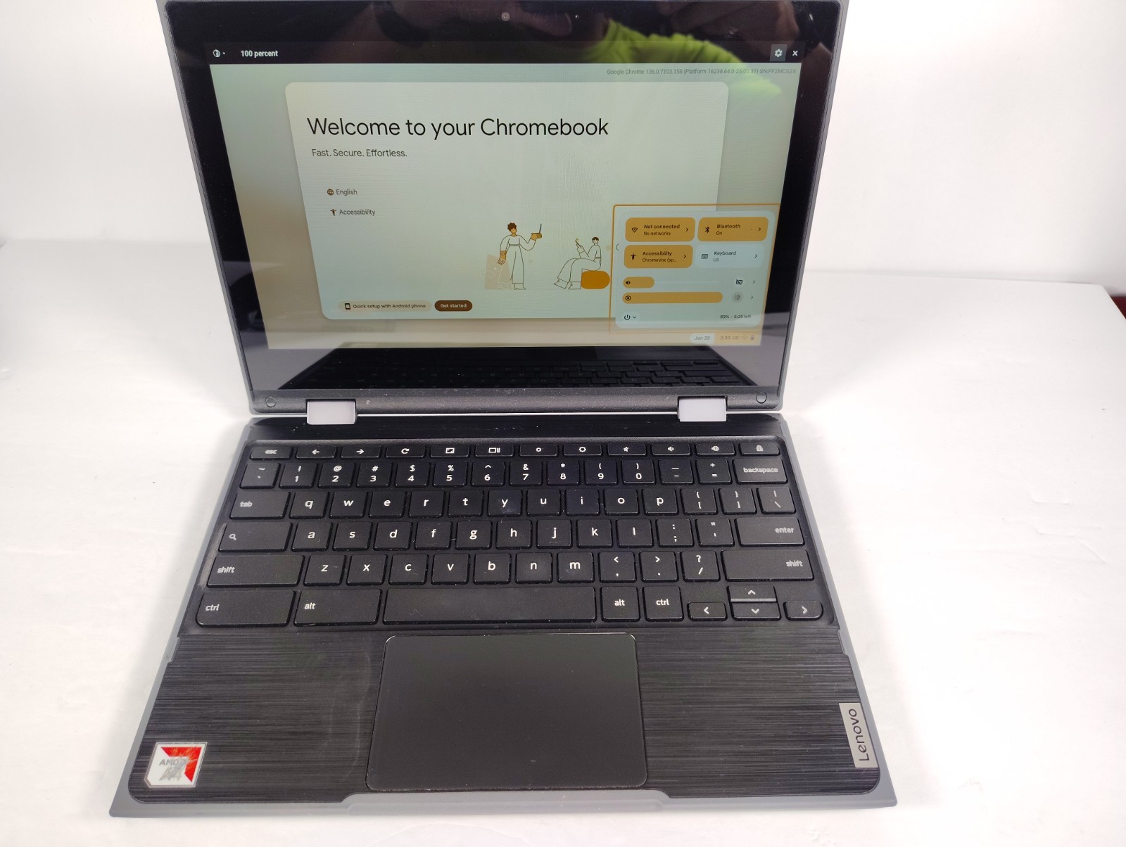 Lenovo Chromebook 300e 2nd Gen AST 82CE AMD A4 4GB RAM 32GB eMMC – FREE SHIPPING