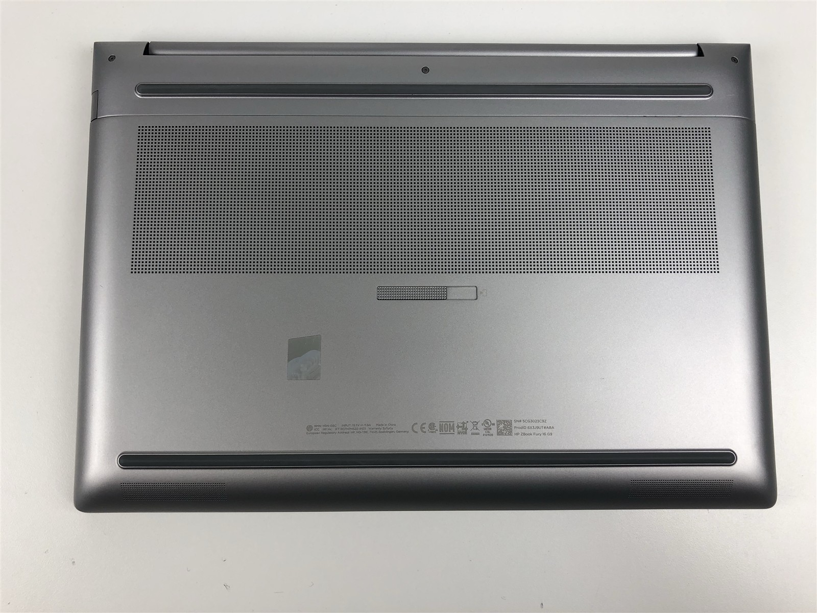 HP ZBook Fury 16 G9: Core i7-12850HX 2.1GHz – 32GB – 1TB – RTX A3000 Mobile