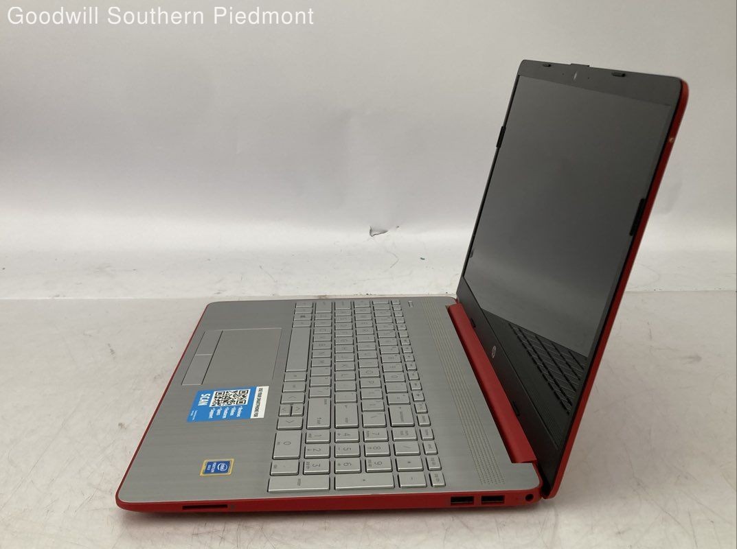 HP 15-dw1083wm Pentium 6405U 2.4GHz 4Gb RAM 128Gb SSD Red Laptop – Tested