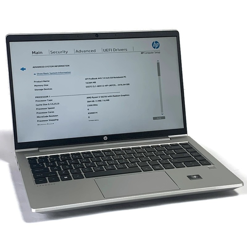 HP ProBook 445 G9 14″ Laptop Ryzen 5 5625U 2.3GHz 16GB 512GB NVMe SSD – Win11