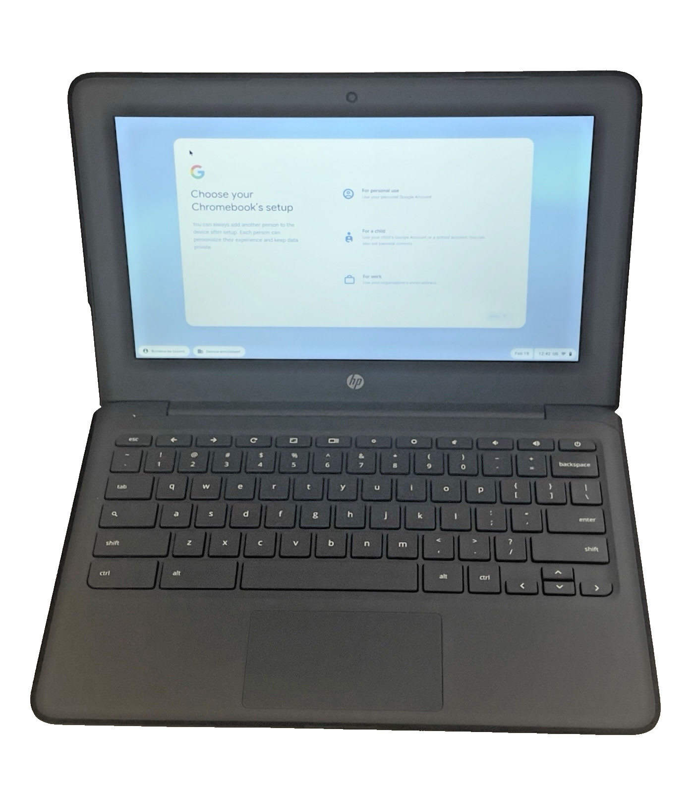 HP Chromebook 11A G6 EE AMD A4-9120C APU 2.4GHz 4GB Ram 16GB Chrome OS – GRADE A