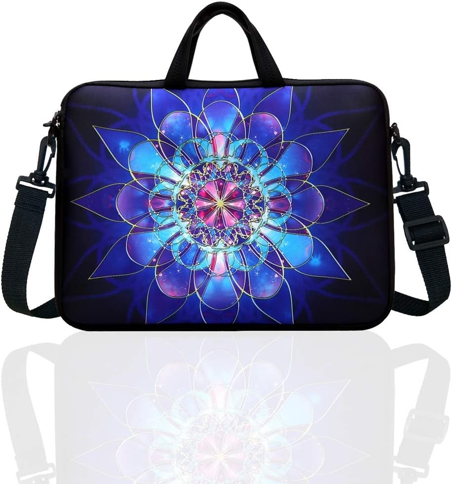 10-Inch Laptop Shoulder Bag Sleeve Case with padded handle for 9.6” 9.7″ 10″ 10.
