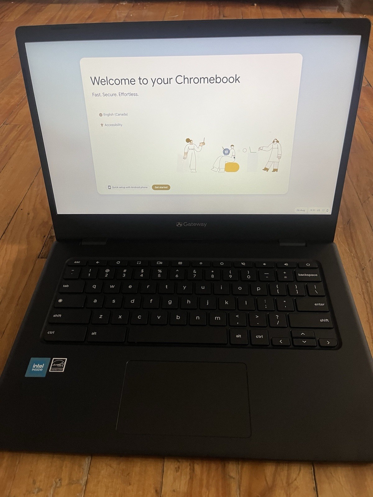 Acer Gateway Chromebook 314, 14″ Full HD Anti-Glare Display, Intel Celeron N4500