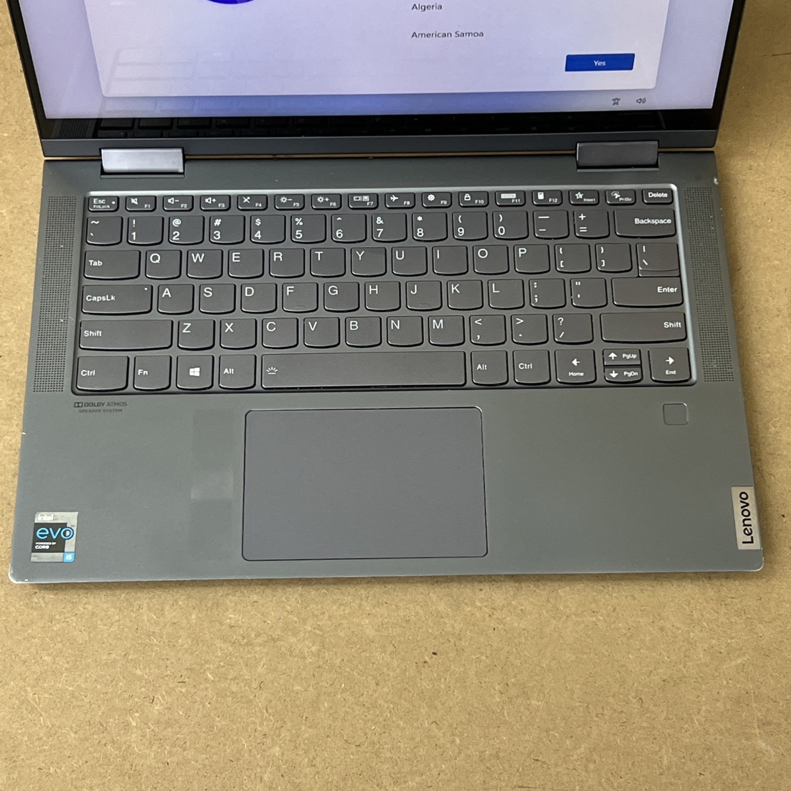 Lenovo Yoga 7 14ITL5 2-in-1 i5-1135G7 2.40GHz 16GB RAM 256GB SSD- Fair *Read*