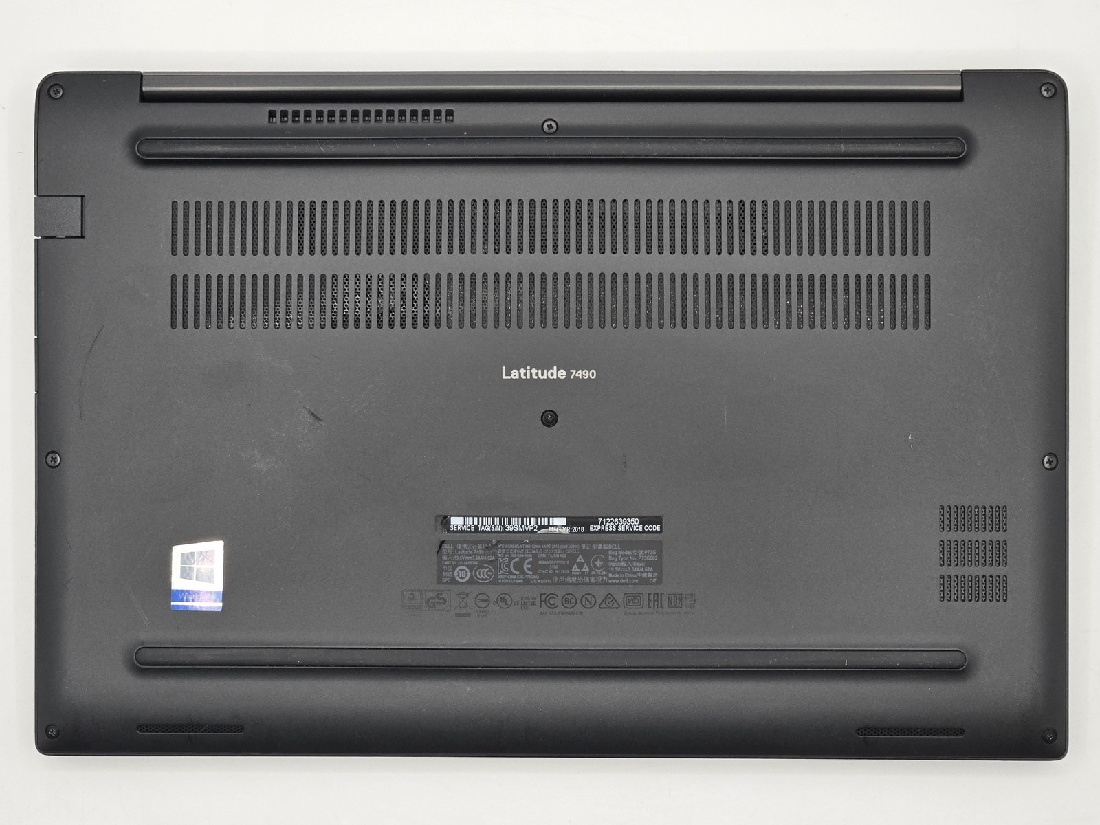 Dell Latitude 7490 14″ FHD I7-8650U 256GB SSD 16GB W11P Webcam Backlit